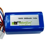 Batterij voor Phisinic FVC-9605S 9605Li [Vervangende batterij]